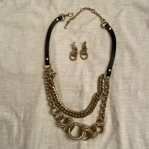 CABI Harness Ring Necklace #2203 & Earring #2204 set